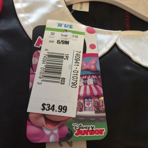 Disney Dresses - Disney Minnie Mouse 6-9Mos Dress w Headband Disney Dresses - Disney Minnie Mouse 6-9Mos Dress w Headband